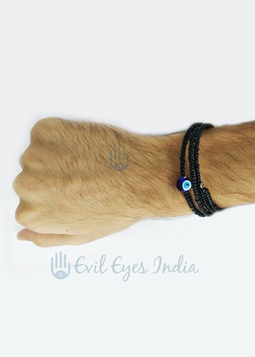 Multi-Strand Evil Eye Bracelet