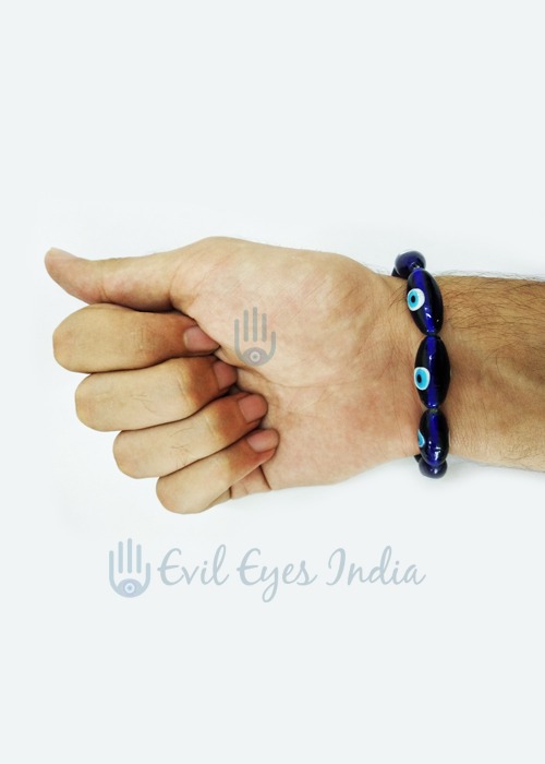 Basic Evil Eyes Bracelet for Men