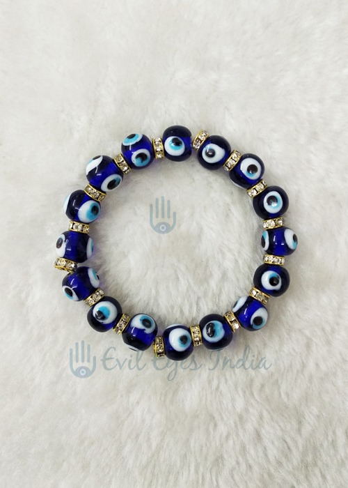 Evil Eye Bracelet with Zircons