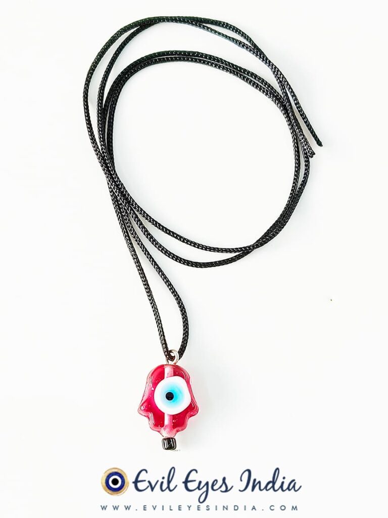 Hamsa Hand Evil Eye Pendant