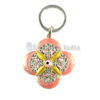 4 Petals Evil Eye Keychains - Baby Pink