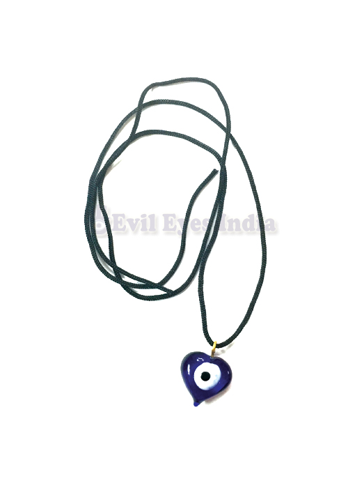 Evil Eye Heart Shaped Pendant