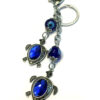Evil Eye Turtle Keychain