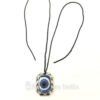 Octagon Shaped Evil Eye Pendant