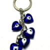 Bunch of Heart Shaped Evil Eyes Keychain
