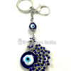 Cute Peacock Evil Eye Keychain