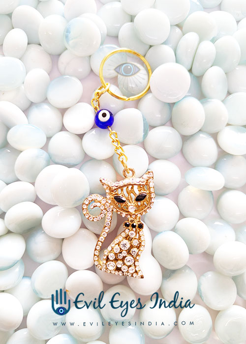 Lucky Charm Cat Evil Eye Hanging