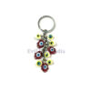 Evil Eyes Keychain with Hamsa Hands