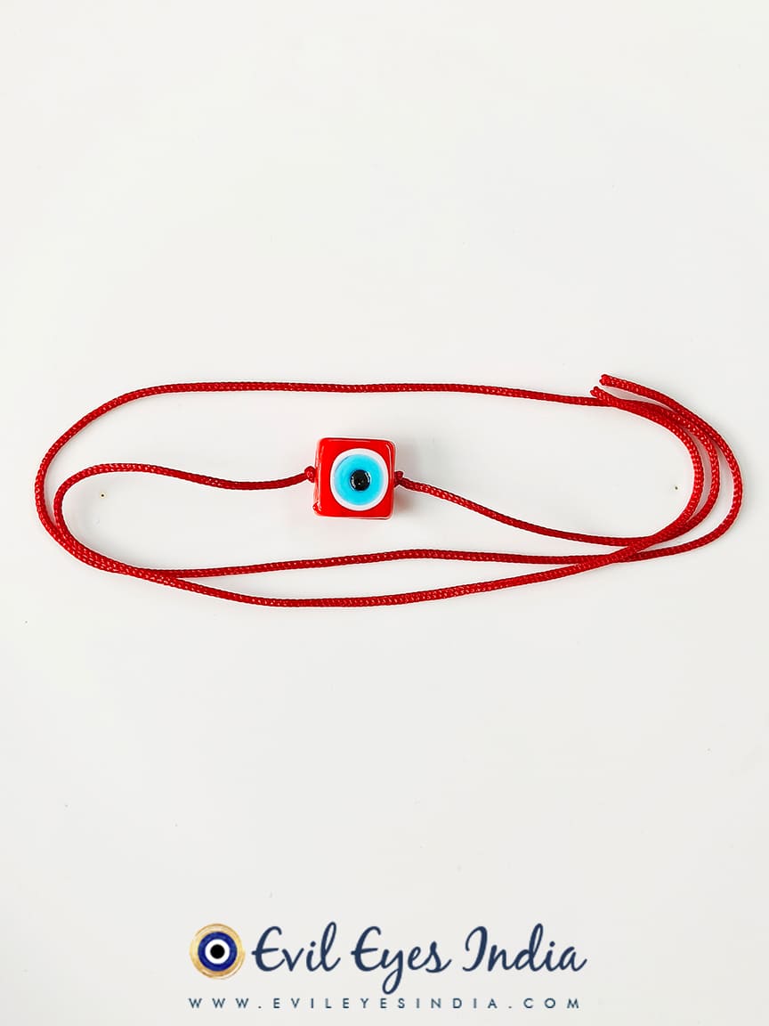 Red evil online eye anklet