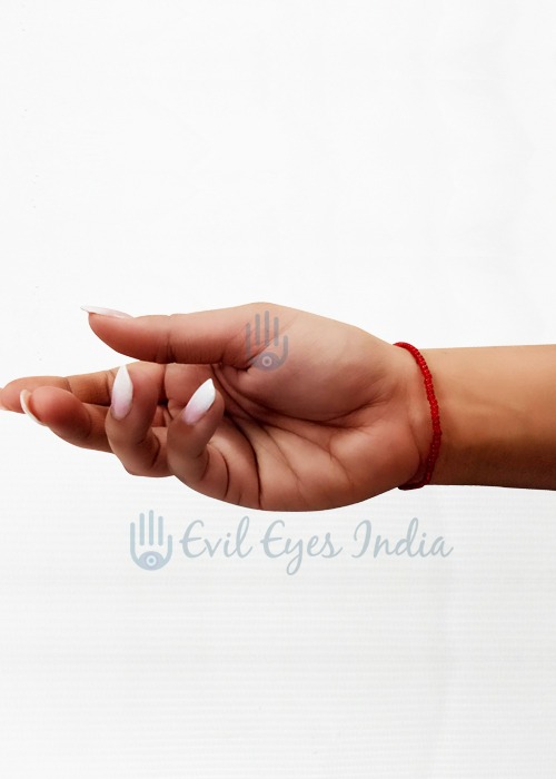 Basic Red Evil Eye Bracelets