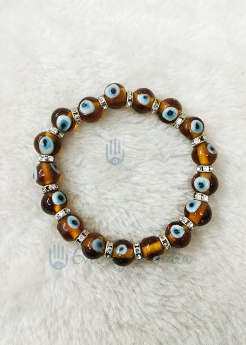 Evil Eyes Bracelet with Zircon Added-303