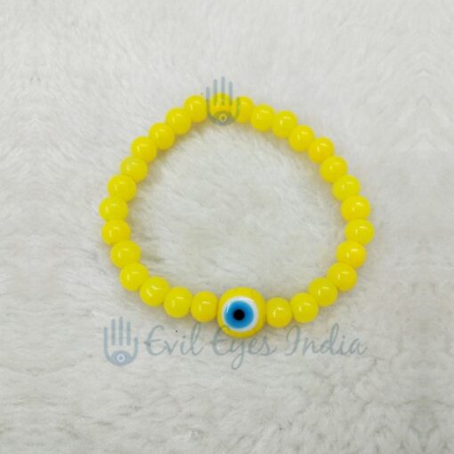 Yellow Evil Eye Bracelet