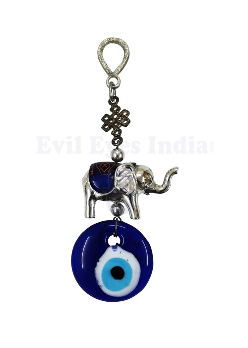 Small Elephant Evil eye Hanging