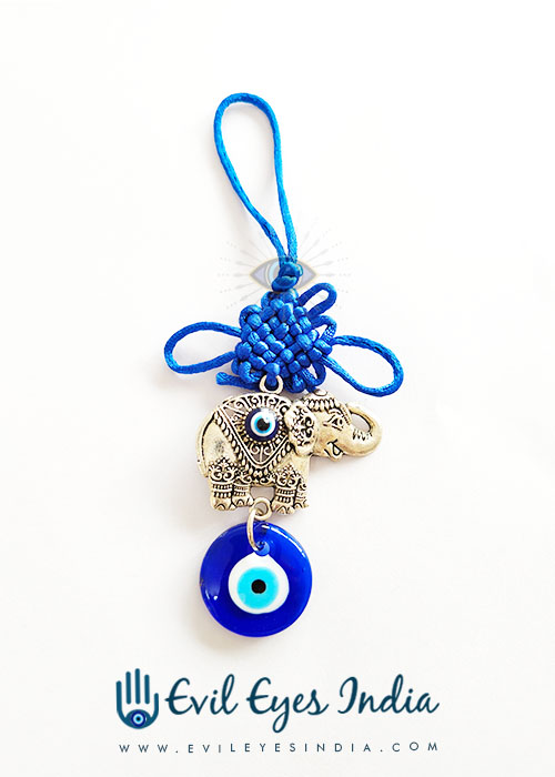 Evil Eye Hanging with Cute Elephant