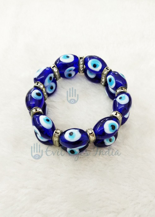 Double Protection Bracelet – 2 Tier Evil Eyes