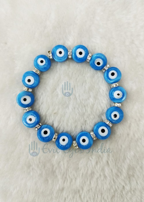 Turquoise Evil Eyes Bracelet