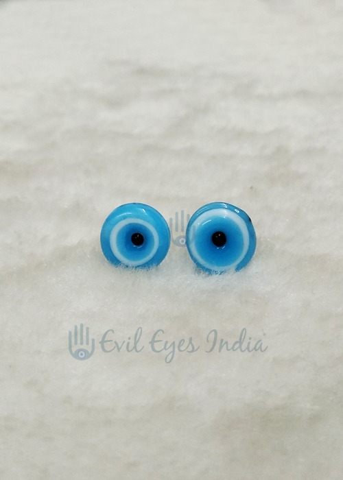 Evil Eye Turquoise Stud Earring