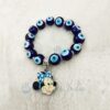 Evil Eye Bracelet With Mini Mouse (Sky Blue)