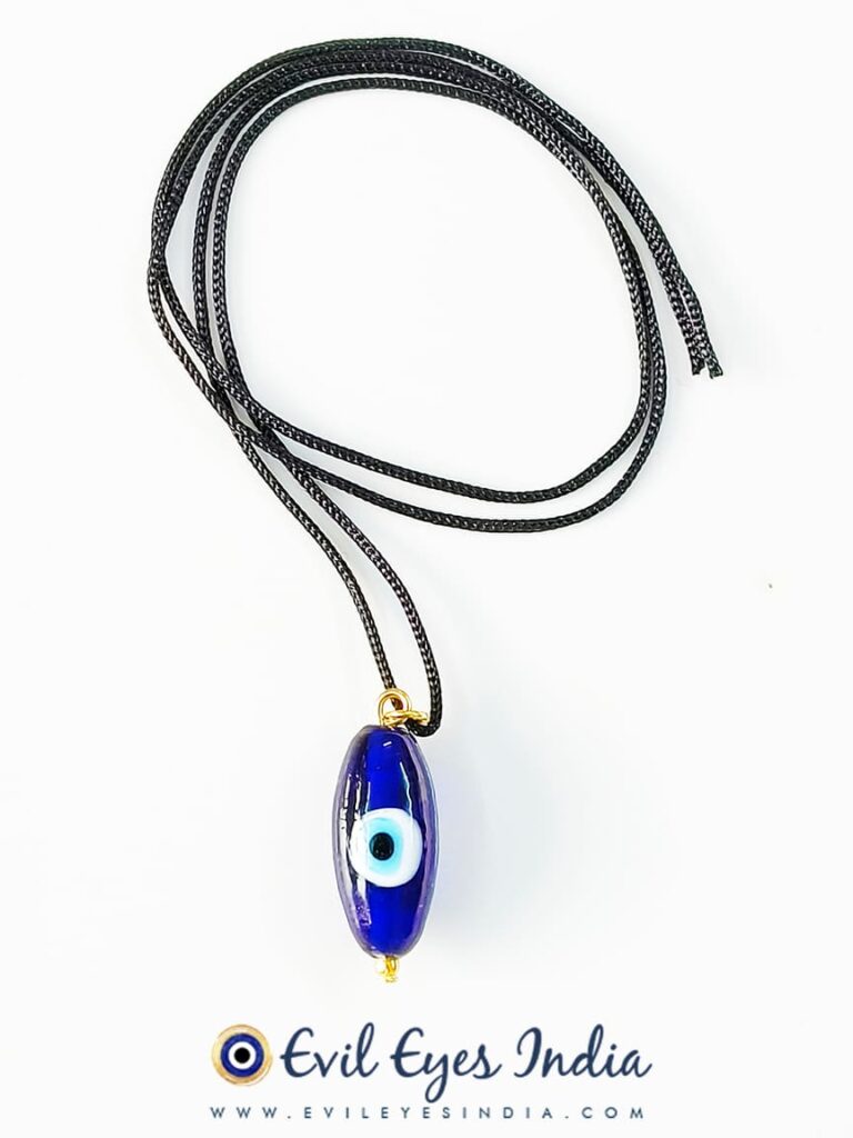 Single Bead Evil Eye Pendant for Protection