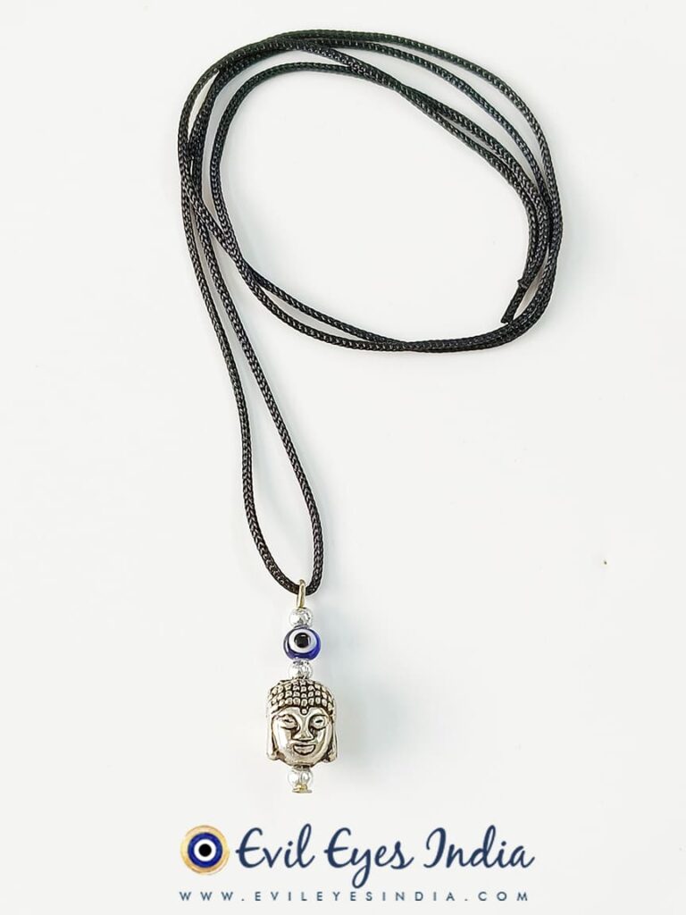 Evil Eye Pendant With Buddha Head