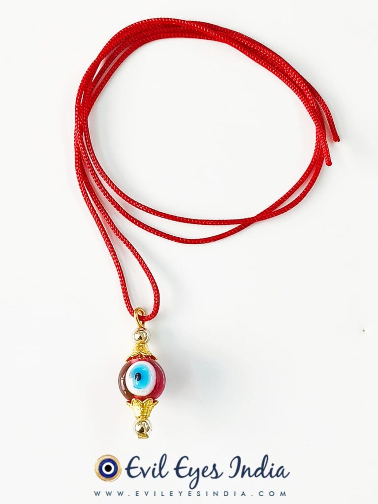 Evil Eye Pendant with Drop