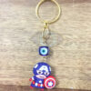 Cute Captain America Evil Eye Keychain for Protection