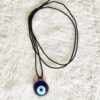 Evil Eye Pendant with Black Thread