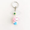 George Pig Evil Eye Keychain