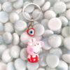 Peppa Pig Evil Eye Keychain