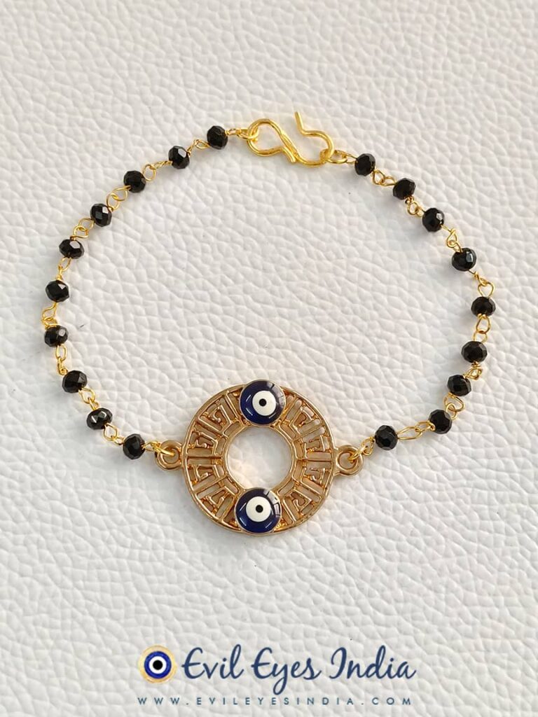 Hand Mangalsutra Evil Eye Bracelet