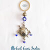 Evil Eye Turtle Keychain