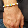 Bracelet Evil Eyes Yellow