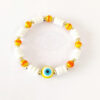 Yellow Evil Eye Bracelet for Optimism