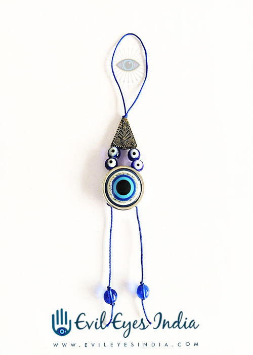 Antique Coloured Evil Eye Hanging