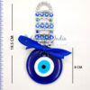 Evil Eye Hanging With Beads For Extra Protection