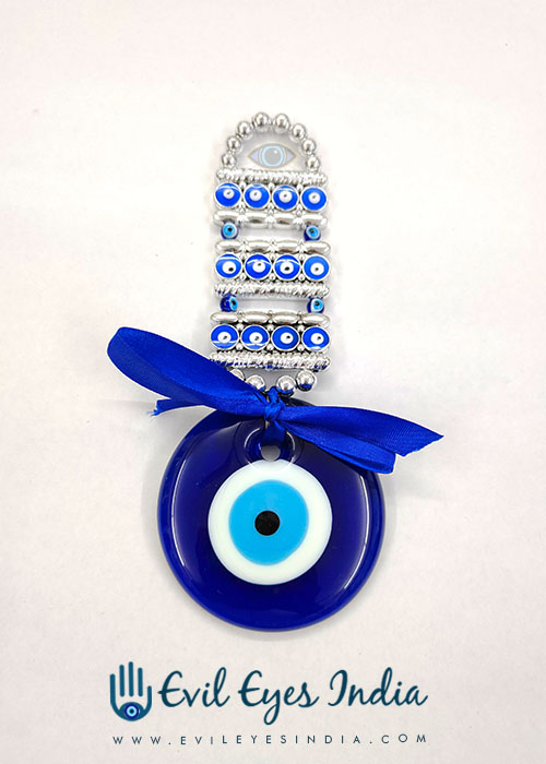 Evil Eye Hanging With Beads For Extra Protection