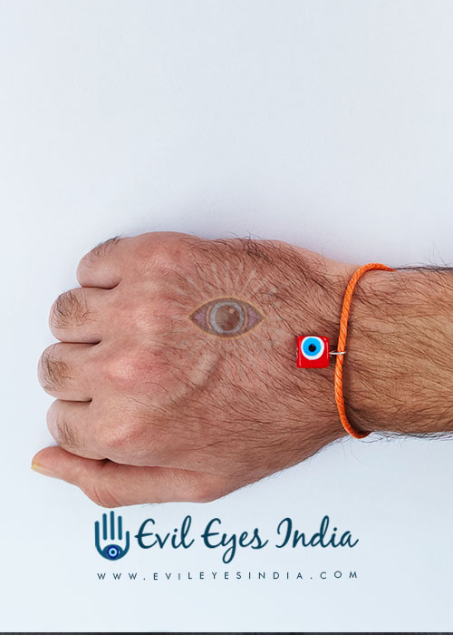 Basic Evil Eye Bracelet Red