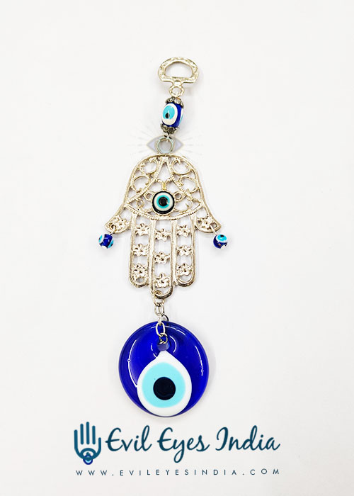 Big Hamsa Hand Evil Eye Hanging