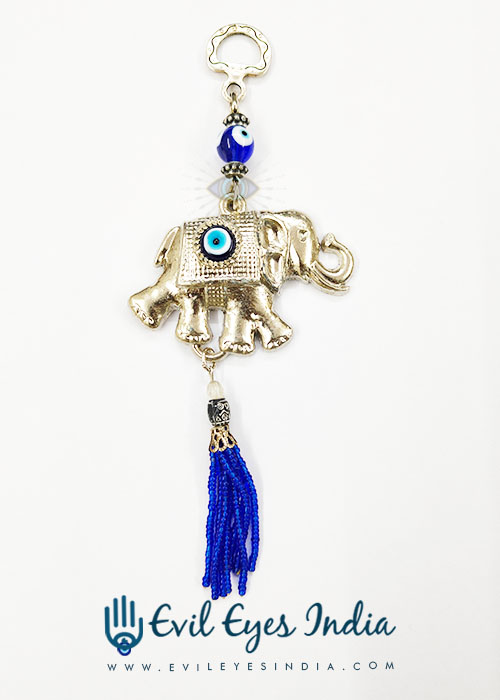 Cute Elephant Evil Eye Car Hanging