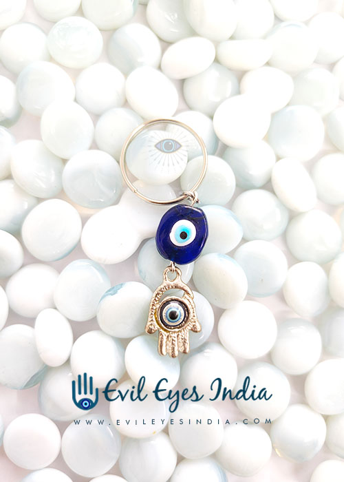 Blessing Hamsa Hand Car Hanging With Evil Eye Protection For Your Car