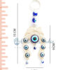 Lucky Charm Horse Shoe Evil Eye Hanging