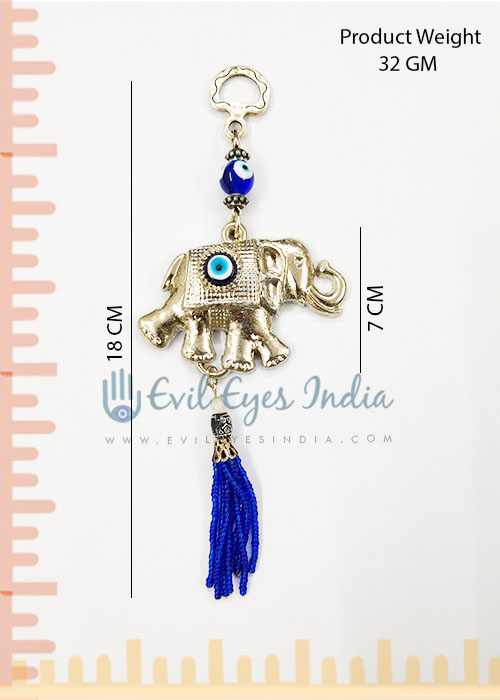 Cute Elephant Evil Eye Car Hanging