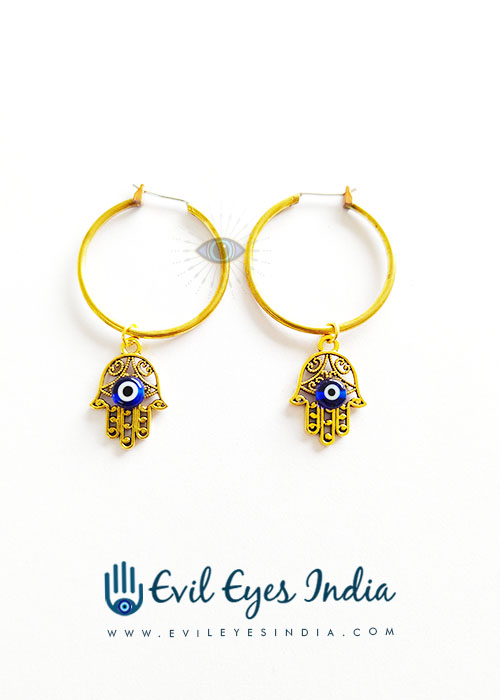 Hamsa Hand Earrings