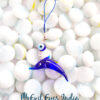 Dolphin Evil Eye Bag Hanging