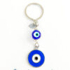 Evil Eye Keychain With Metal Charm
