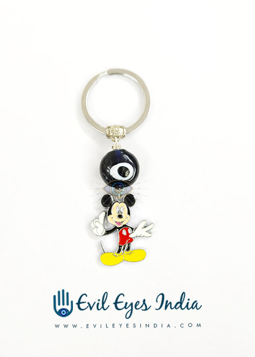 Mikey Mouse Evil Eyes Keychain