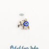 Elephant Evil Eye Pendant For Stability And Protection