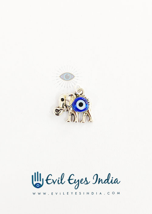 Elephant Evil Eye Pendant For Stability And Protection