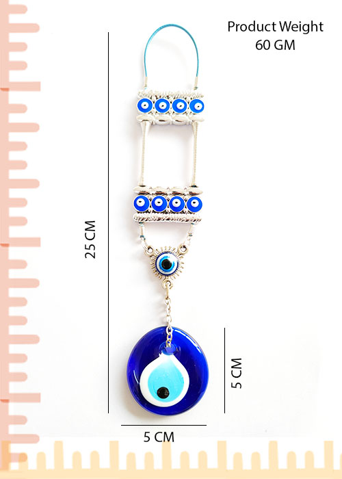 Beautiful Evil Eye Hanging With Charms