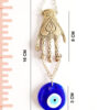 Metallic Evil Eye Hanging For Protection